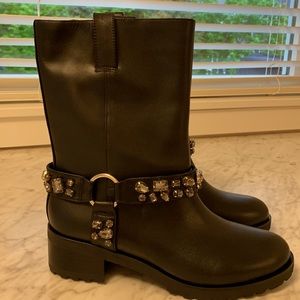 WHMB embellished moto boots!